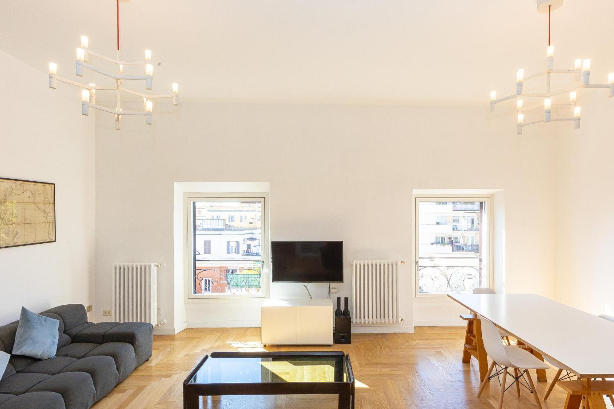 Giulio Cesare Penthouse Rental in Roma Exterior foto