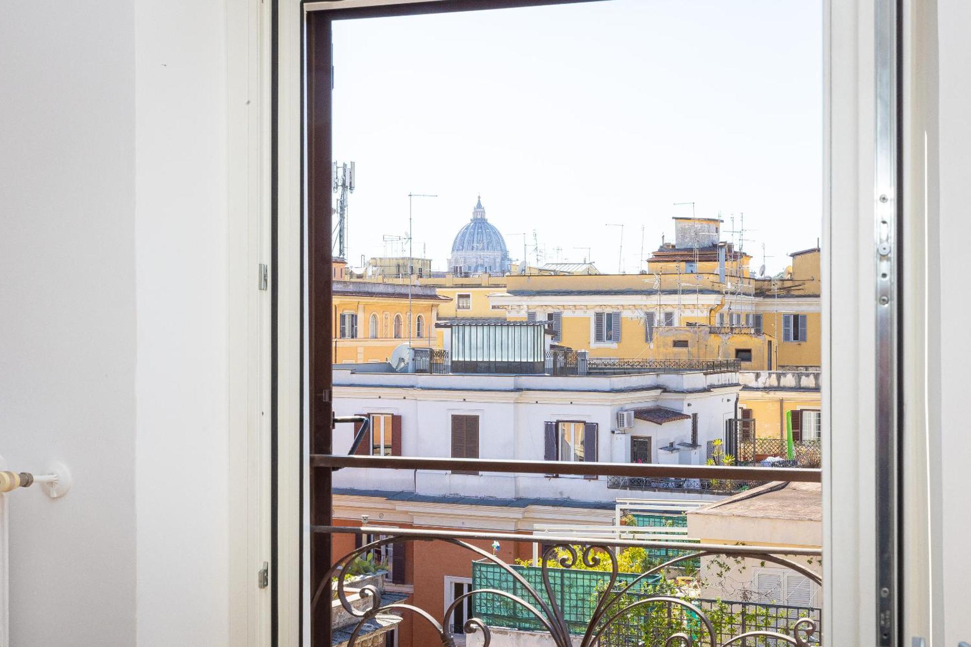 Giulio Cesare Penthouse Rental in Roma Exterior foto