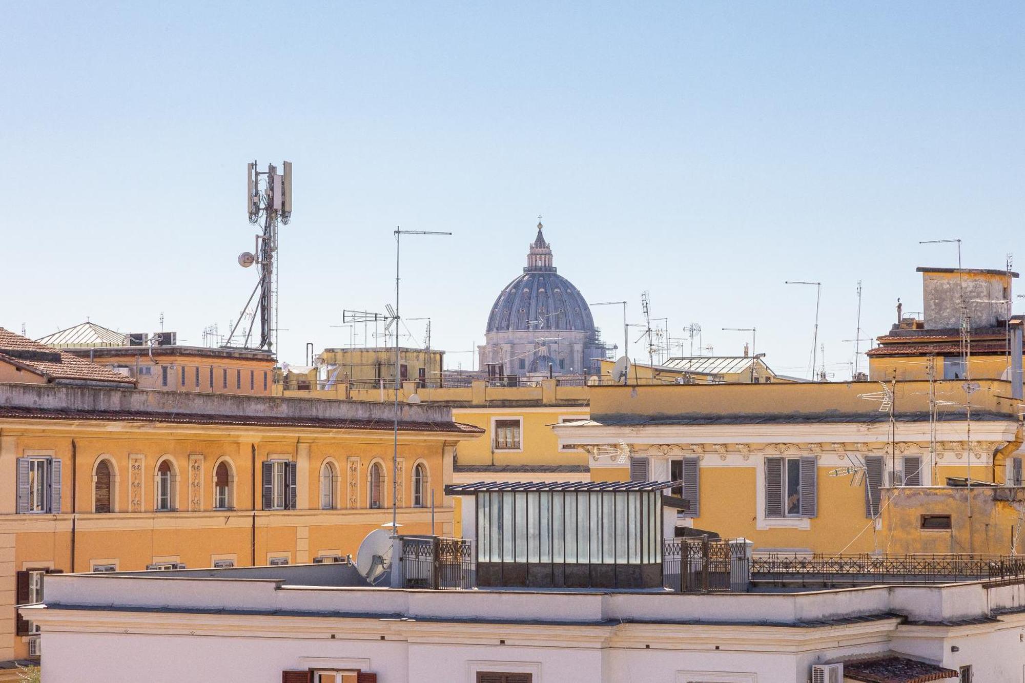 Giulio Cesare Penthouse Rental in Roma Exterior foto