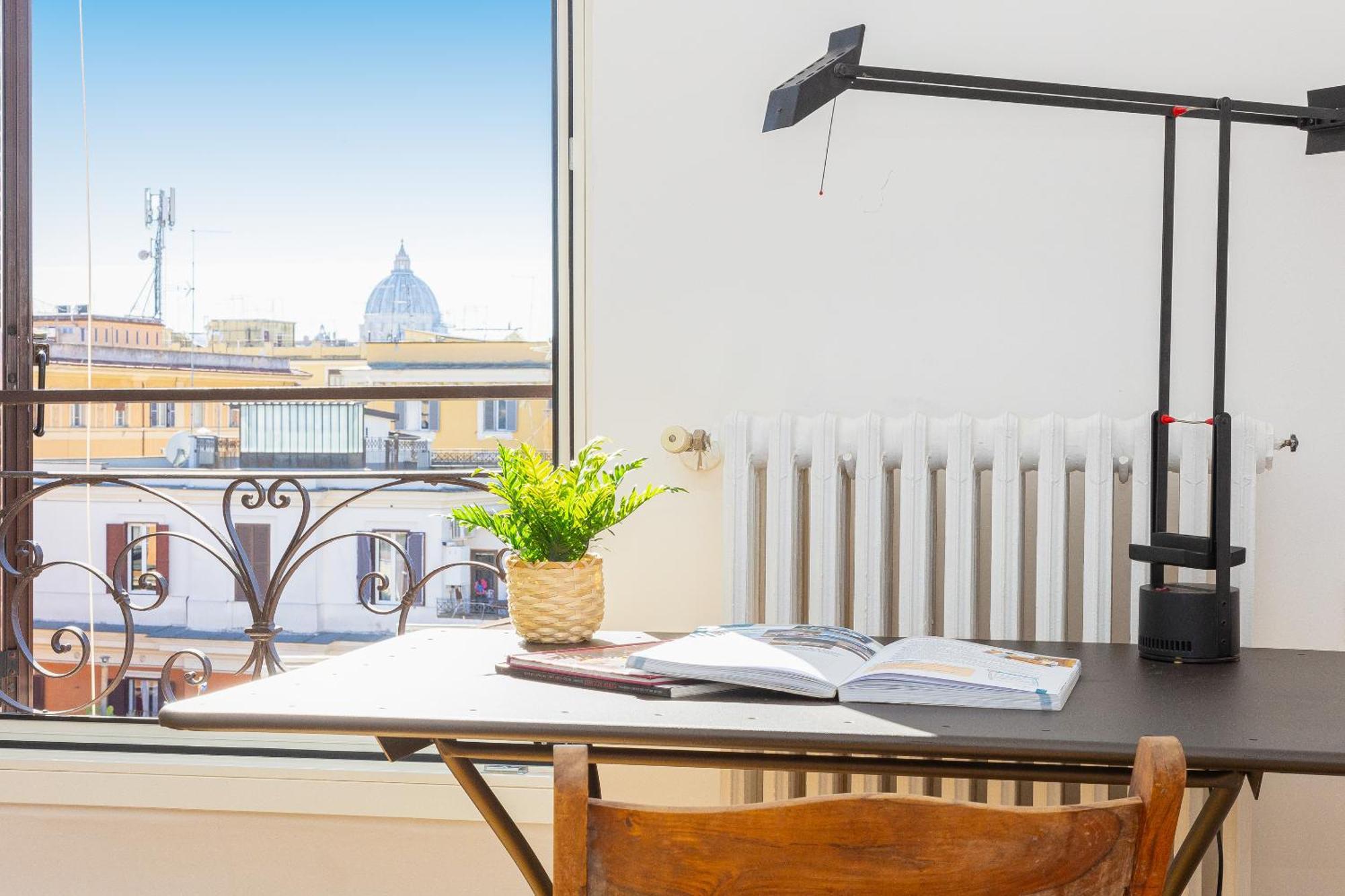 Giulio Cesare Penthouse Rental in Roma Exterior foto